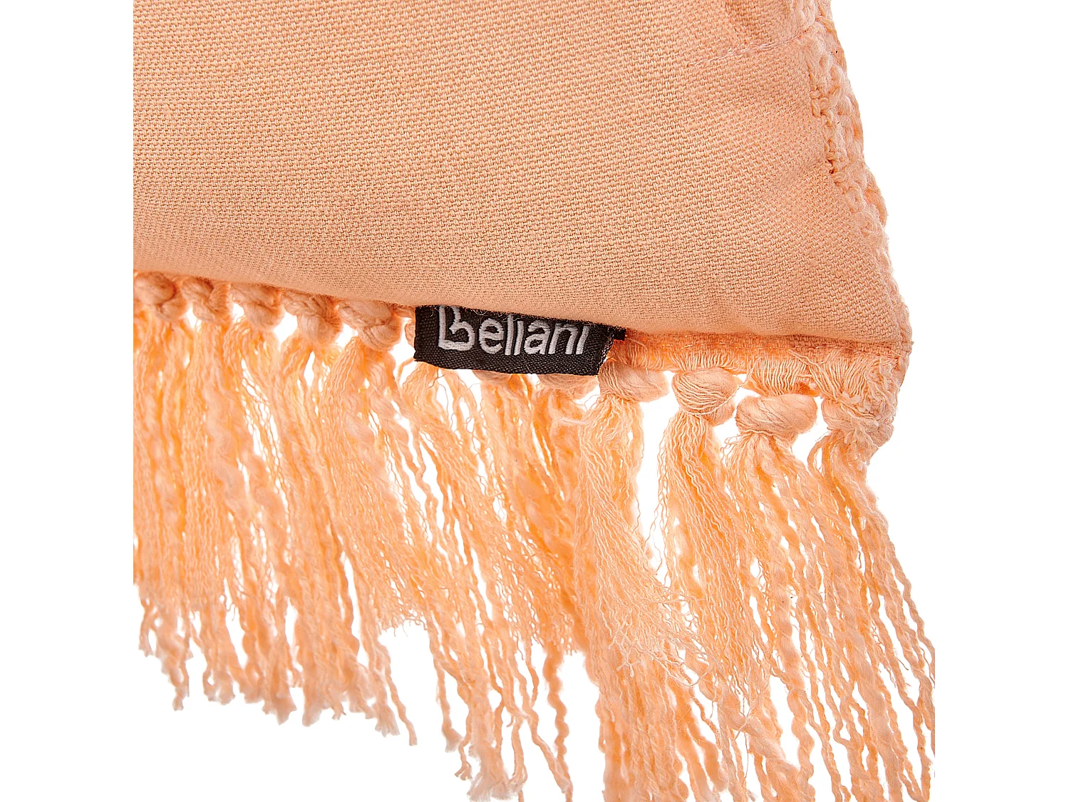 Set of 2 Decorative Cushions TANSY Cotton 40 x 60 cm Orange Solid