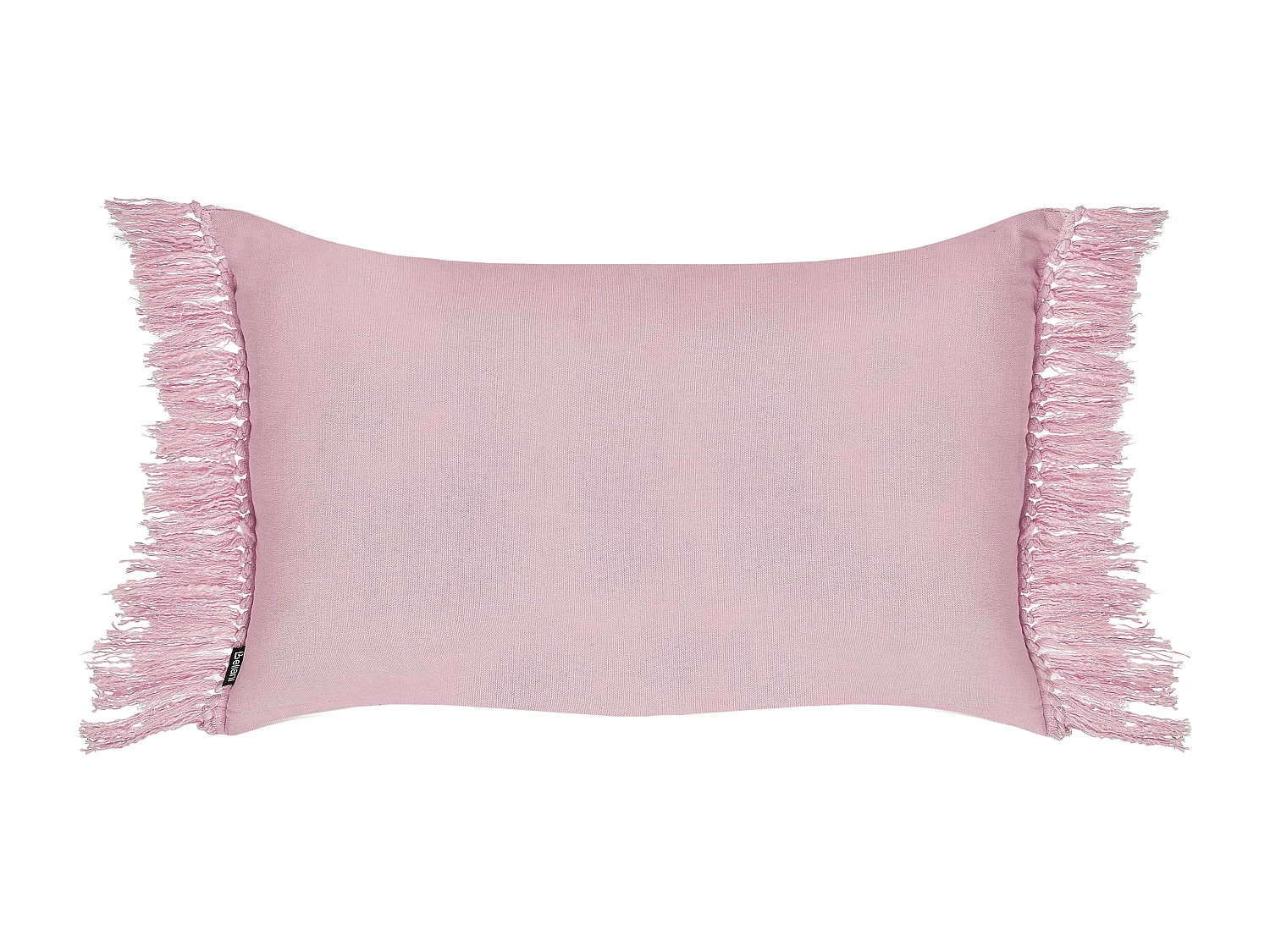 Dekokissen 2er Set TANSY Baumwolle 40 x 60 cm Rosa Ohne Muster