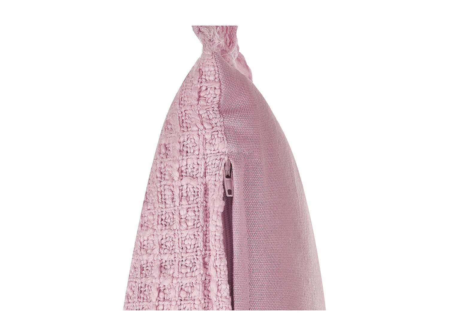 Set van 2 decoratieve kussens TANSY Katoen 40 x 60 cm Roze Effen