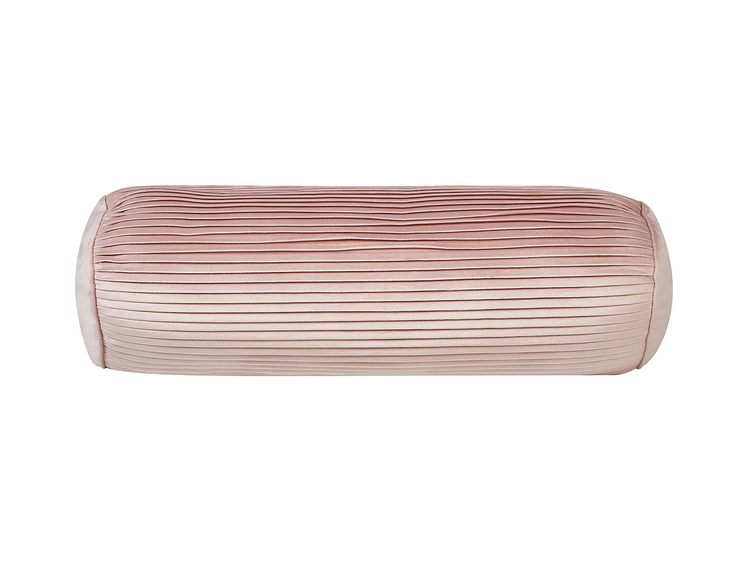 Coussin JONQUIL Velours 22 x 60 cm Rose Unicolore