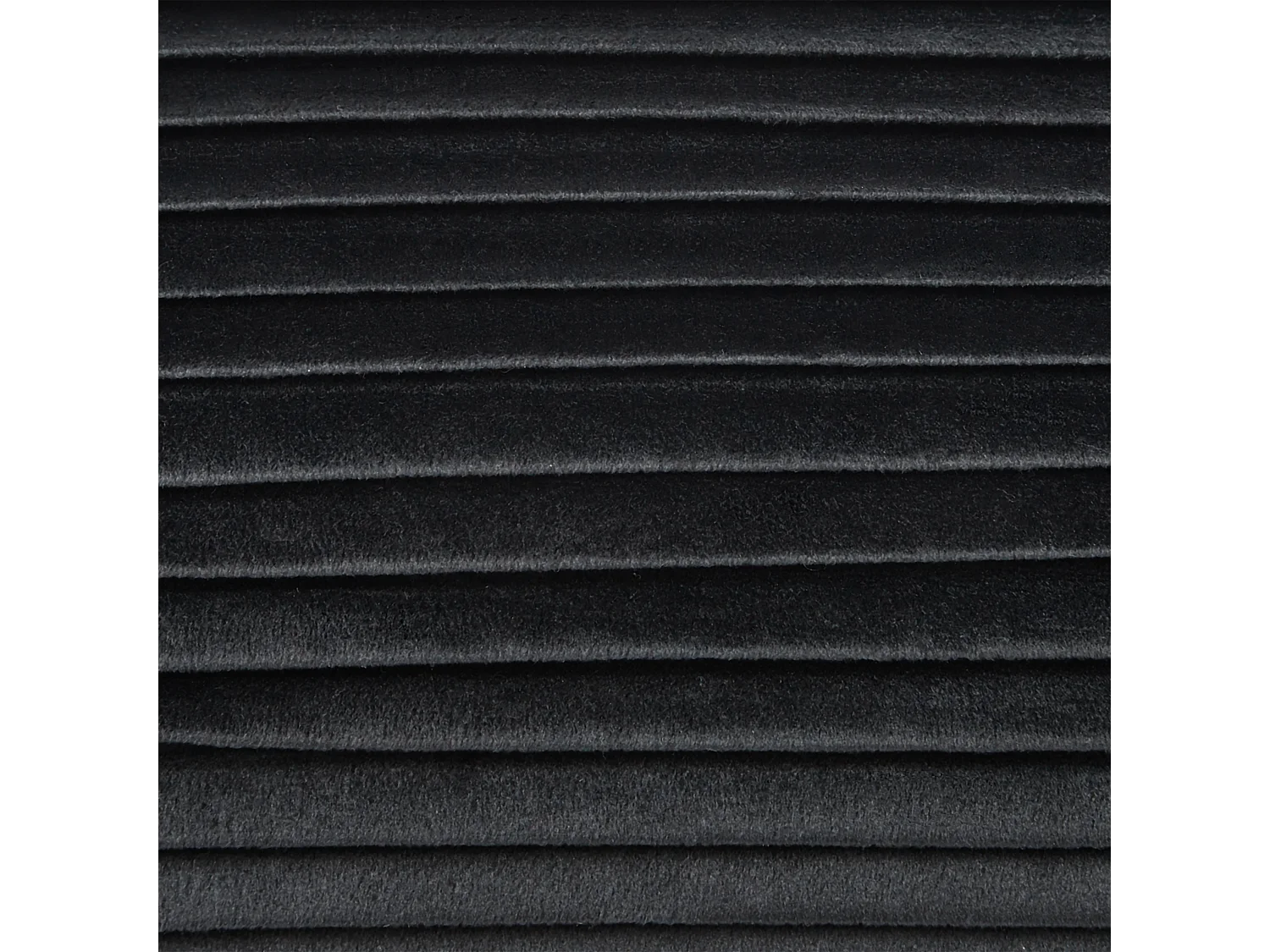 Coussin JONQUIL Velours 22 x 60 cm Noir Unicolore