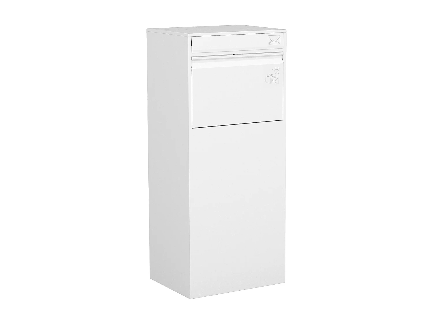 Hvid pakkeboks - L45 x B35 x H105 cm - COLIBRI