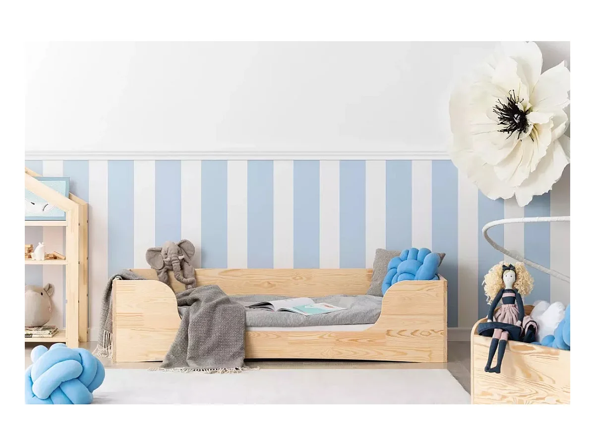 PEPE 4 Lit enfant en bois 60x120cm