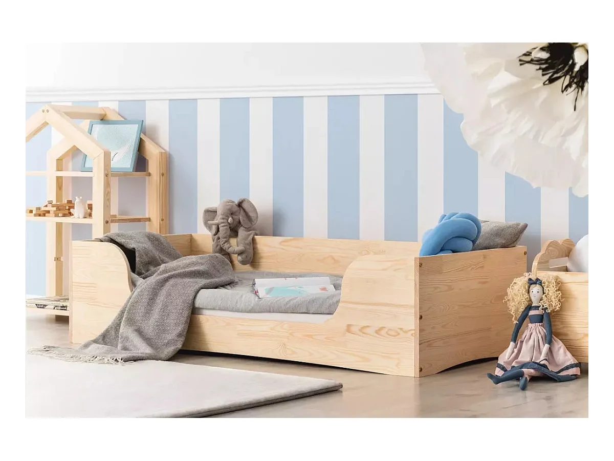 PEPE 4 Lit enfant en bois 60x120cm