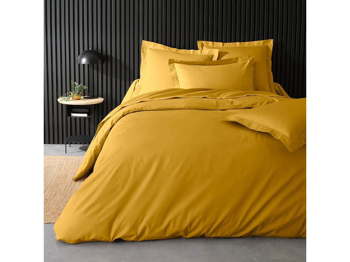 Uni Baumwoll-Perkal Bettbezug 260 x 240 cm