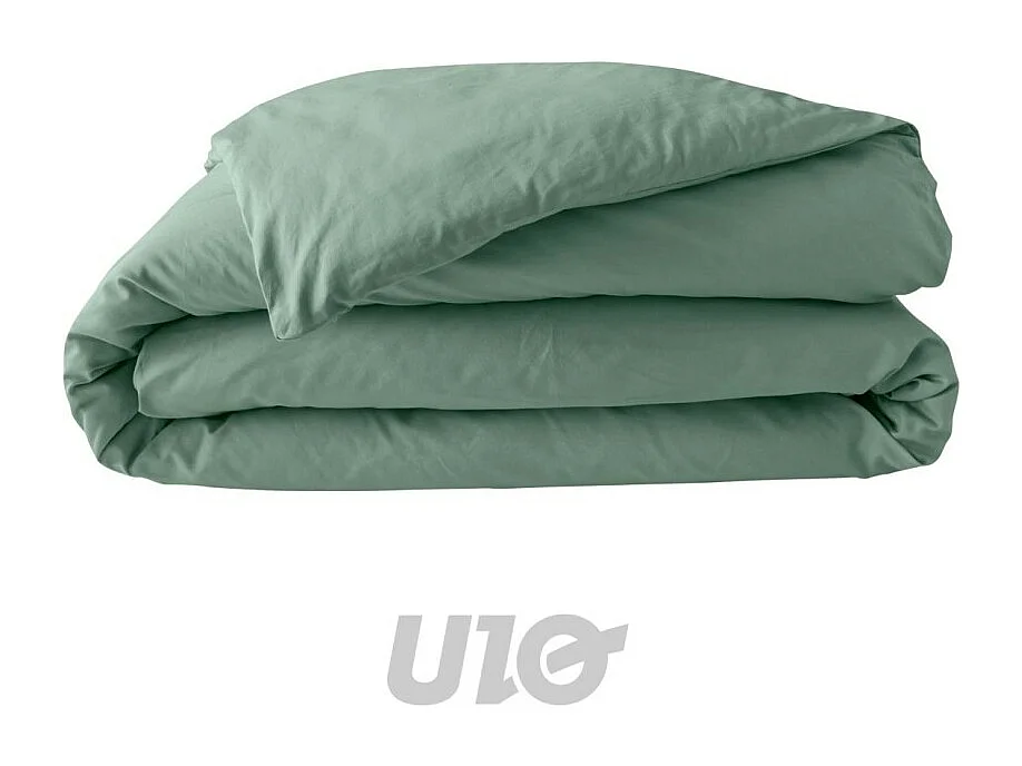 Housse de Couette "Percaline" 240x260cm Tilleul