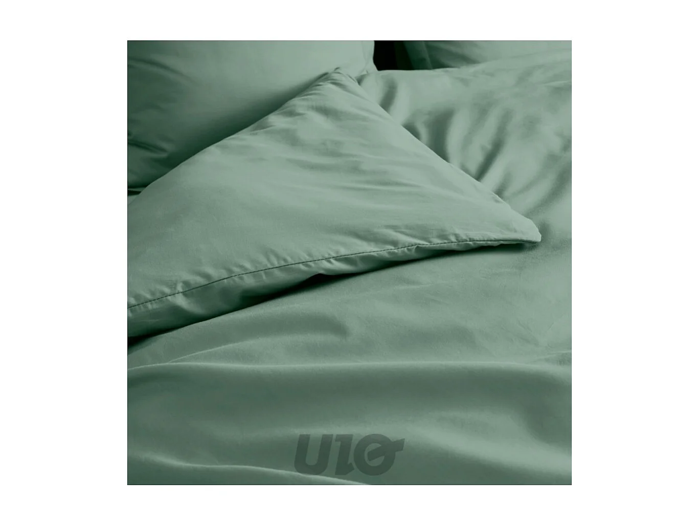 Housse de Couette "Percaline" 240x260cm Tilleul