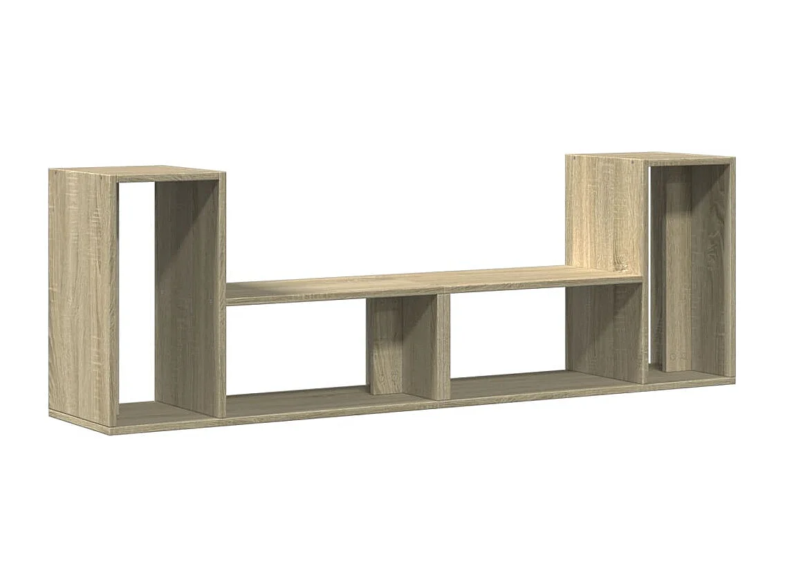 Meubles TV 2 pièces chêne sonoma 75x30x50 cm bois d'ingénierie