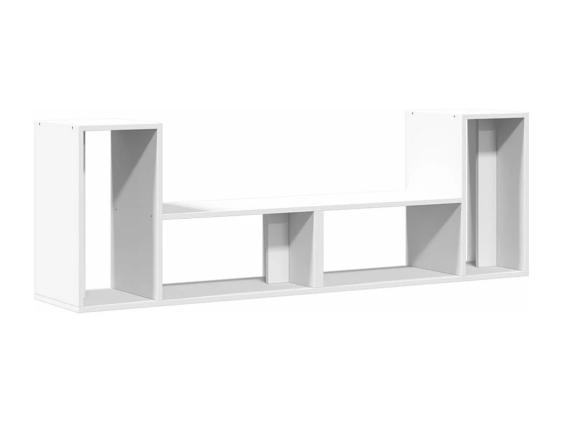 Tv-meubelen 2 st 75x30x50 cm bewerkt hout wit