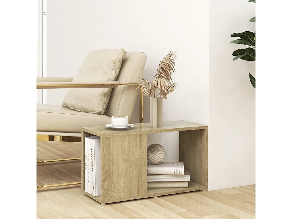 Meuble TV Chêne sonoma 60x24x32 cm Aggloméré