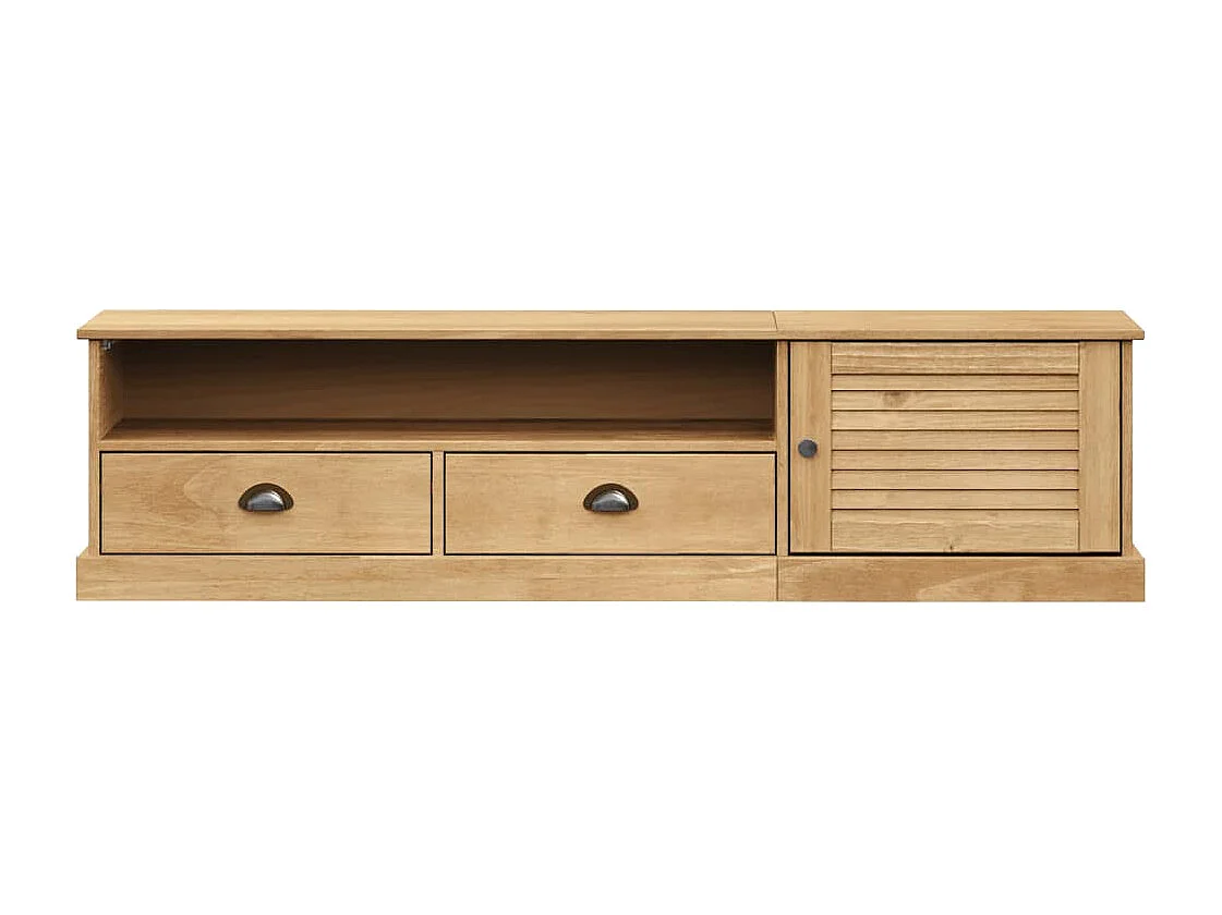 Meuble TV VIGO 156x40x40 cm bois massif de pin