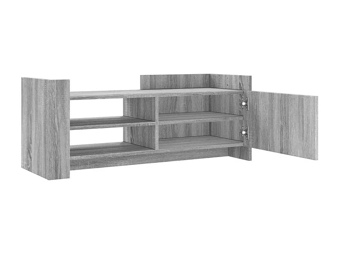 Meuble TV Sonoma gris 100x35x40 cm Bois d'ingénierie