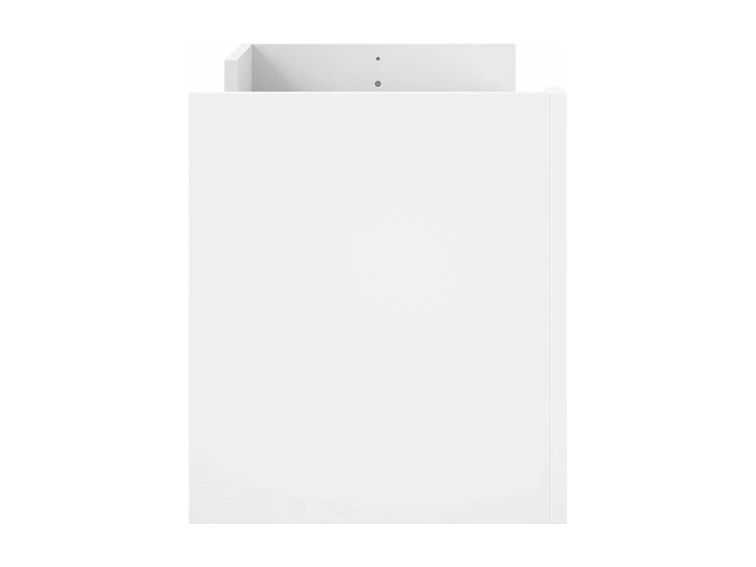 Meuble TV Blanc 100x35x40 cm Bois d'ingénierie