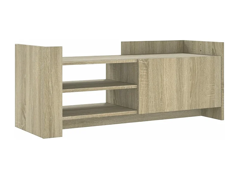 Meuble TV Chêne sonoma 100x35x40 cm Bois d'ingénierie
