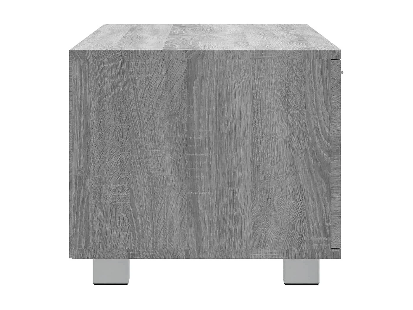 Meuble TV Sonoma gris 140x40,5x35 cm Bois d'ingénierie