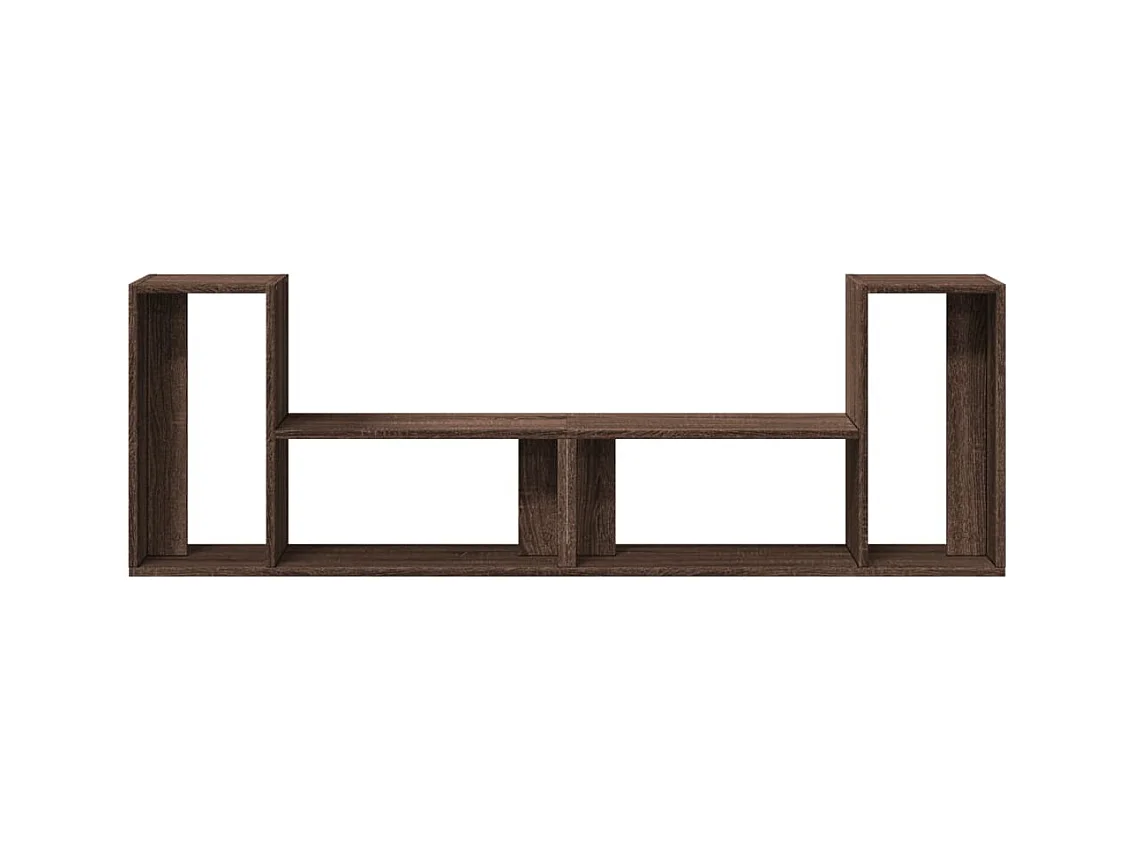Meubles TV 2 pièces chêne marron 75x30x50 cm bois ingénierie