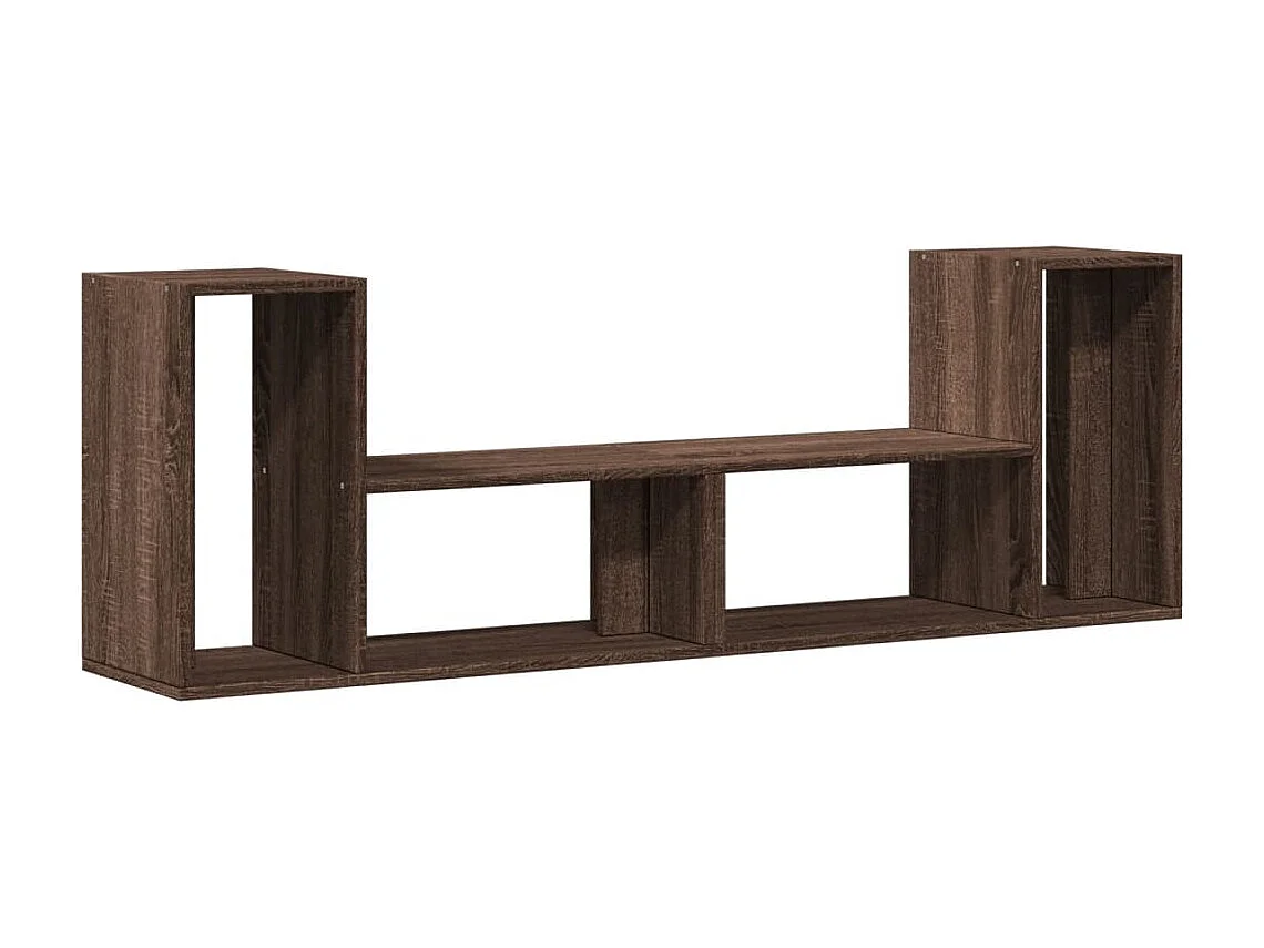 Meubles TV 2 pièces chêne marron 75x30x50 cm bois ingénierie