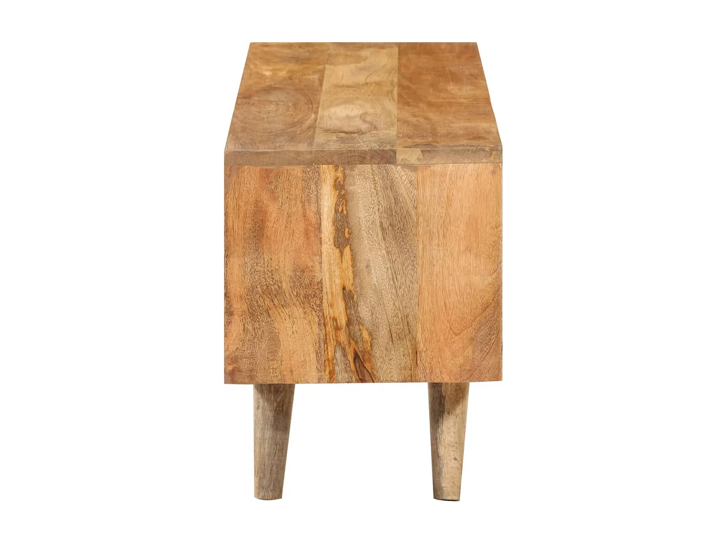 Tv-meubel 110x30x41 cm massief mangohout