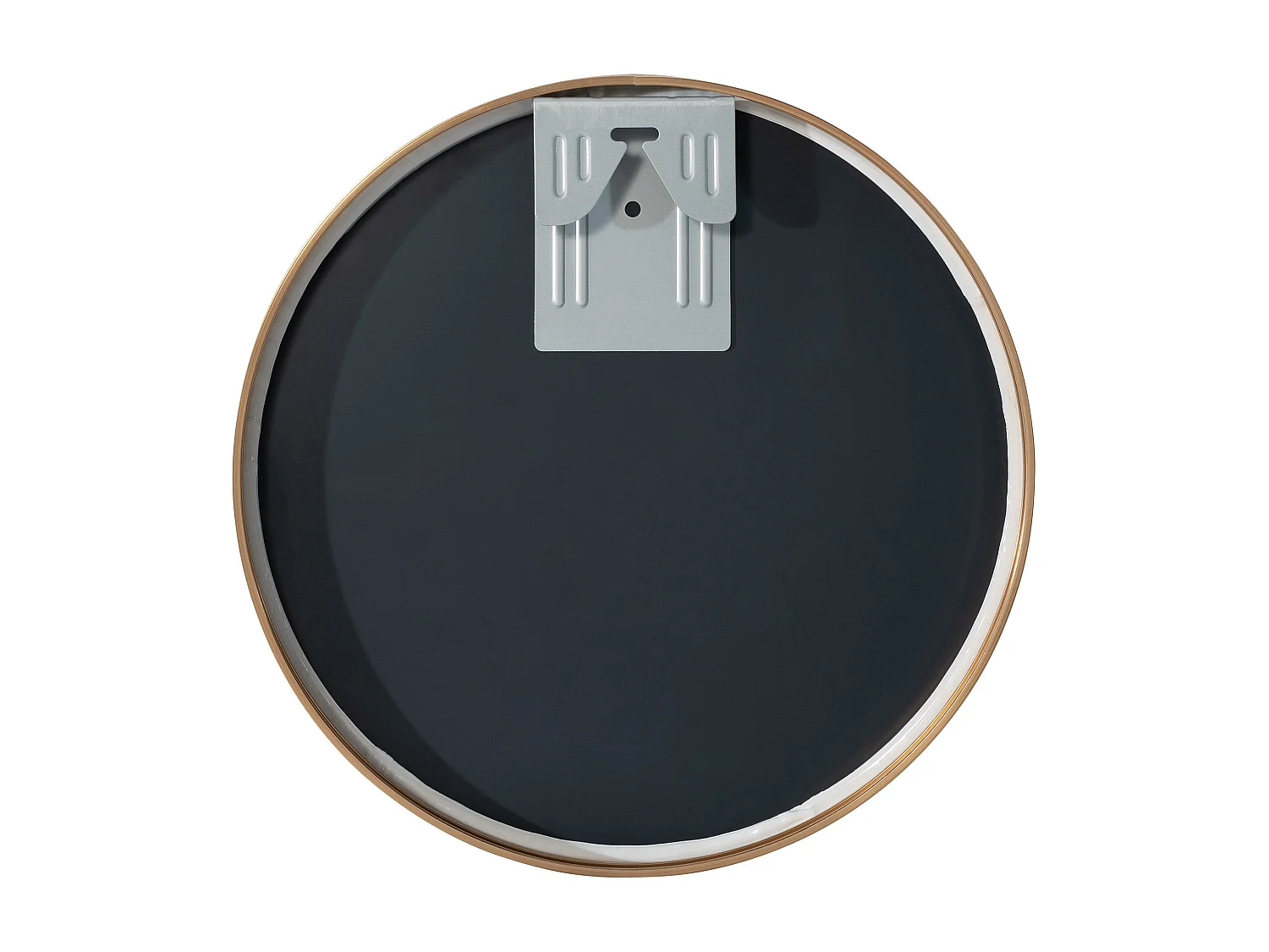 Miroir mural - rond Ø 30 cm - Métal - gold matt - Elsie