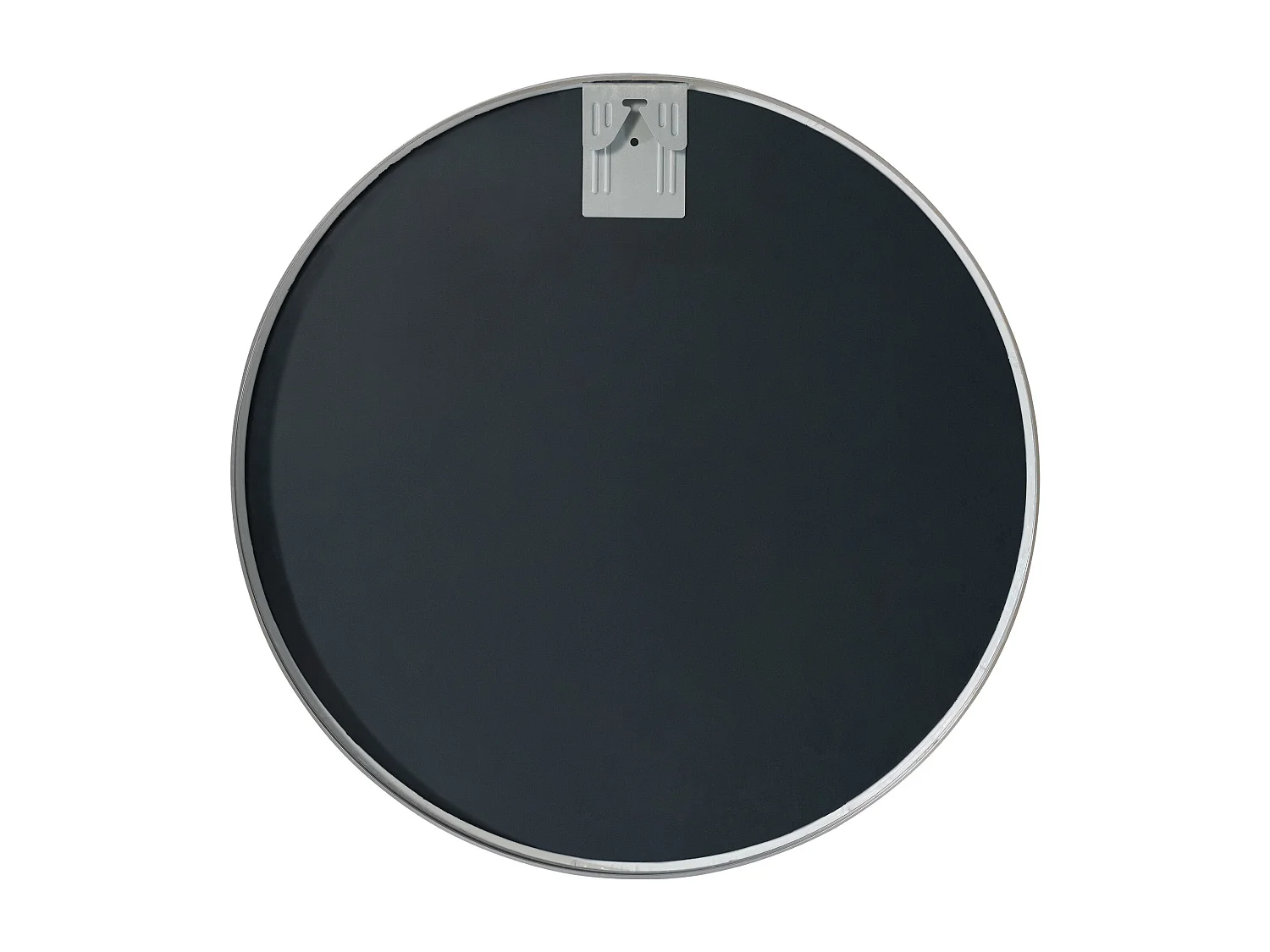 Miroir mural - rond Ø 60 cm - Métal - Argent - Elsie