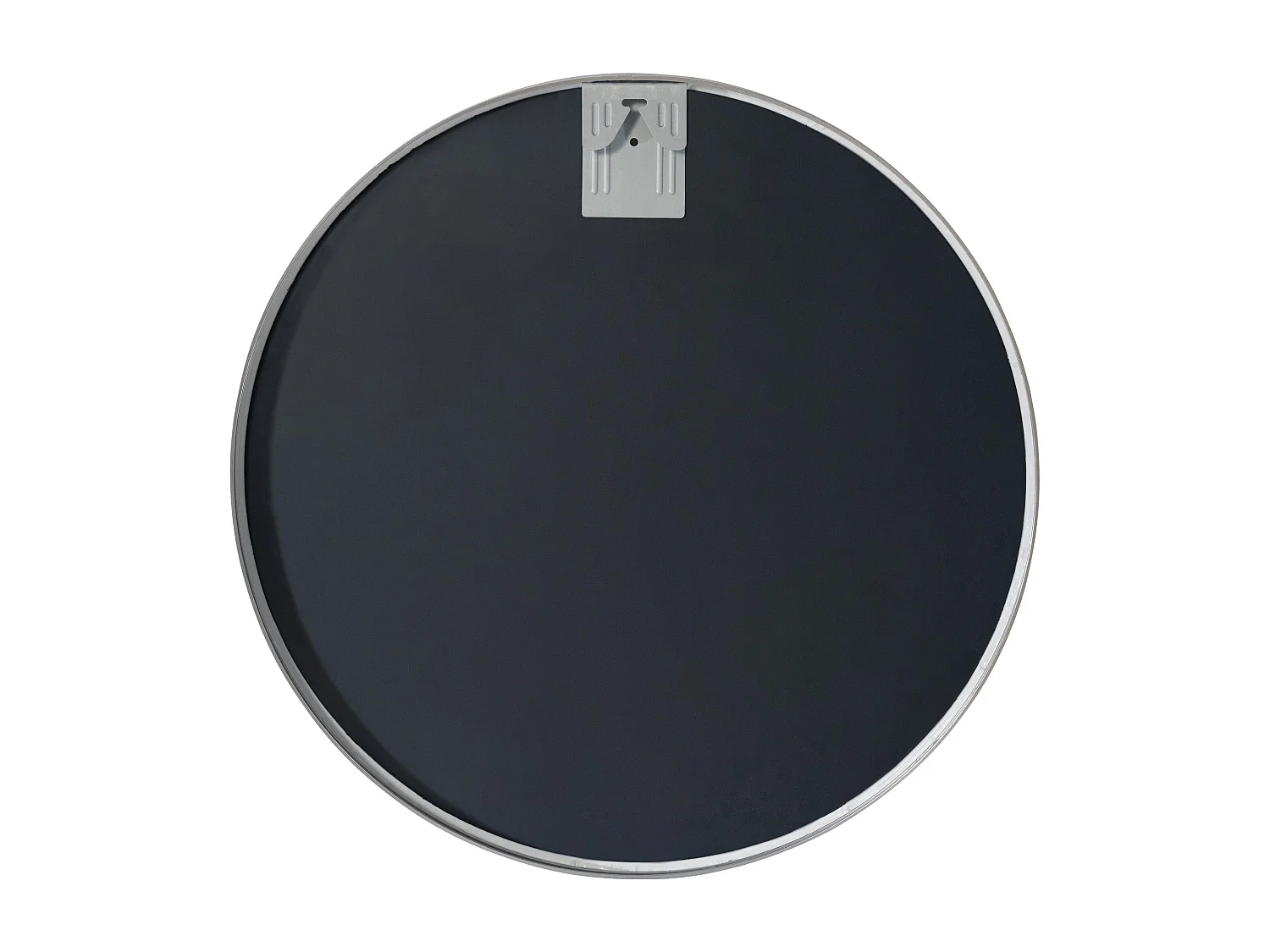 Miroir mural - rond Ø 60 cm - Métal - Argent - Elsie
