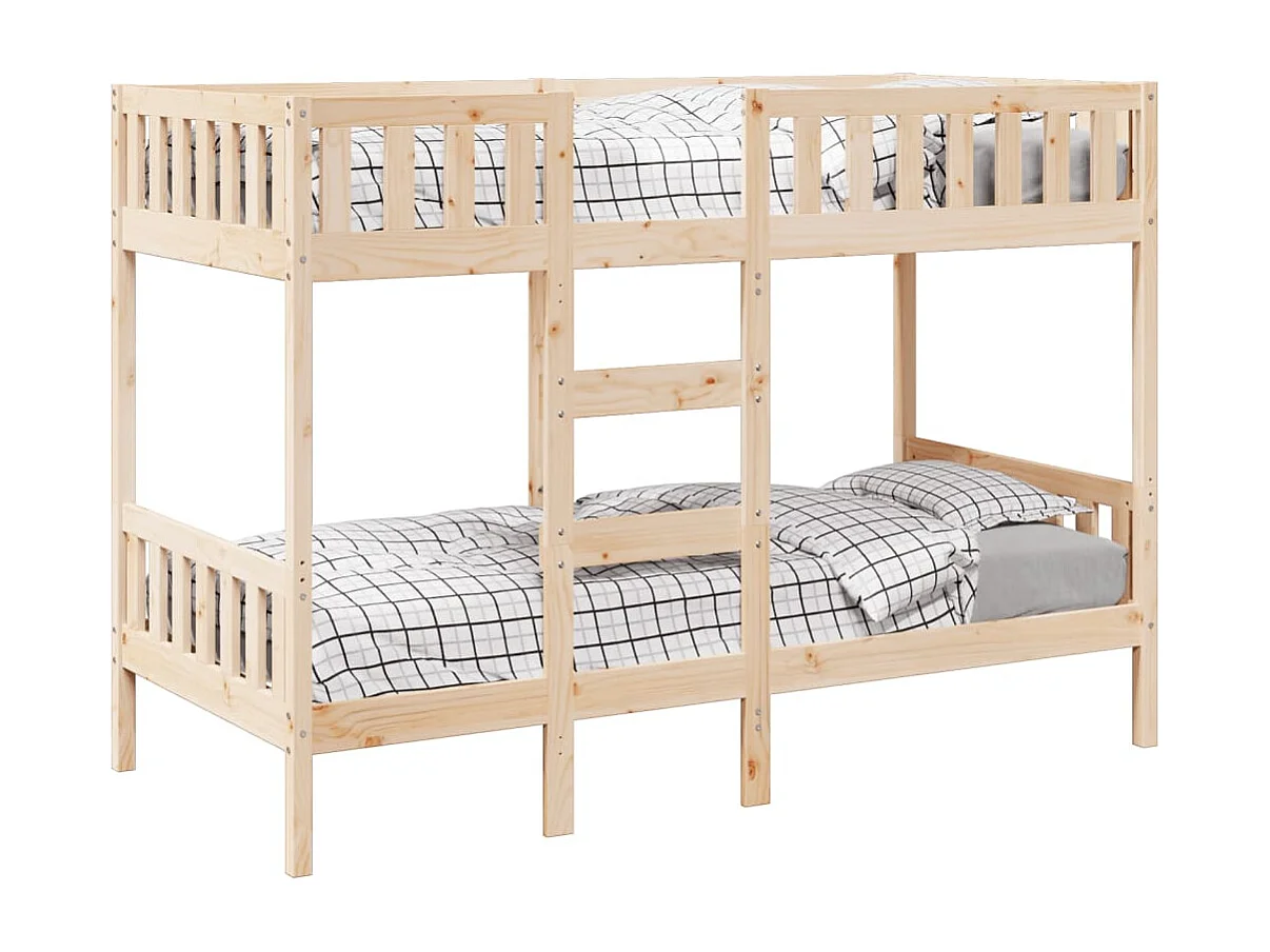 Lit superposé 75x190 cm Bois de pin massif