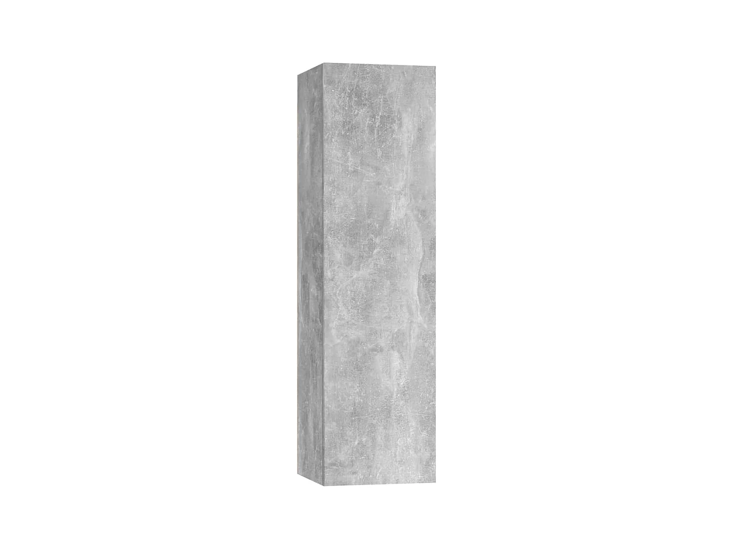 Ensemble de meuble TV 5 pièces Gris béton Aggloméré