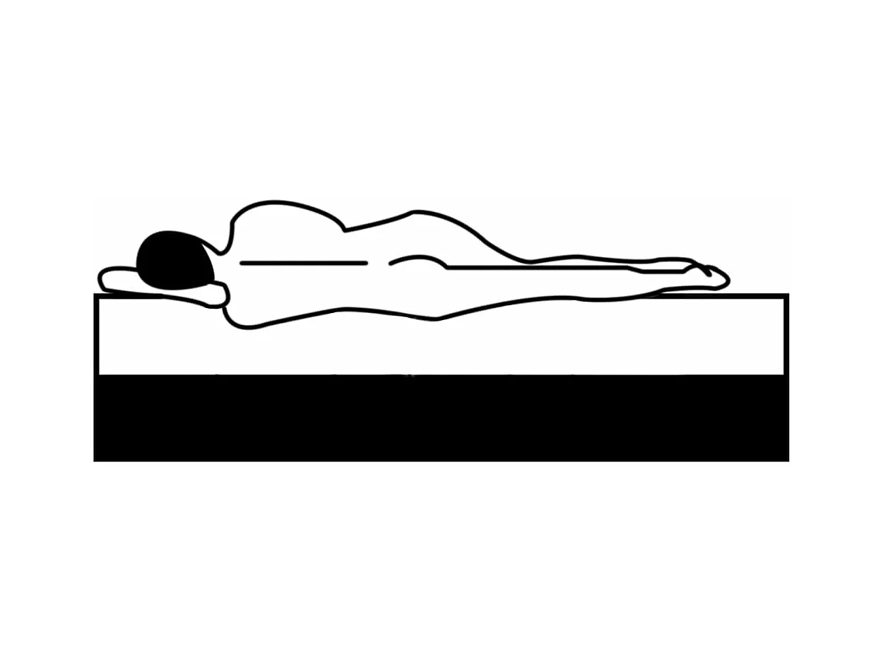 Boxspring stof donkergrijs 140x200 cm