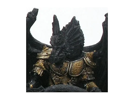 Horloge Dragon en armure 20 cm