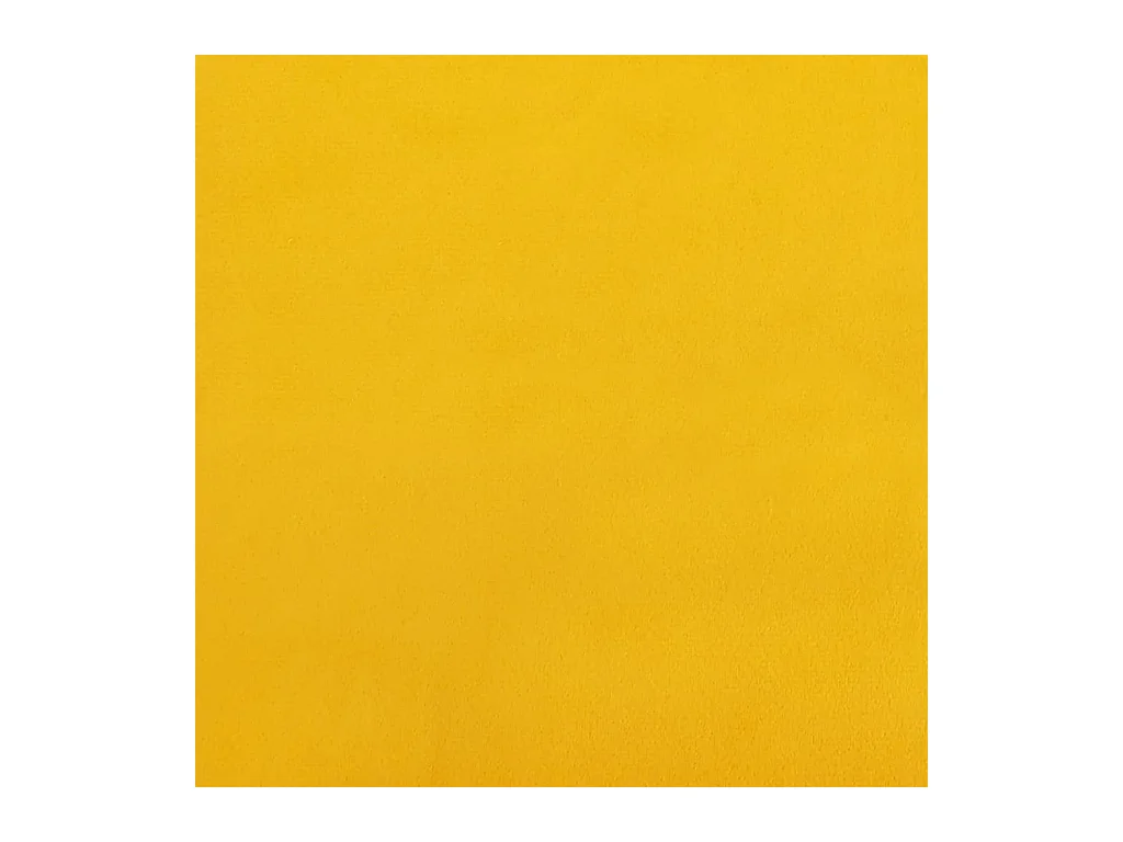 Canapé-lit 2 places jaune velours