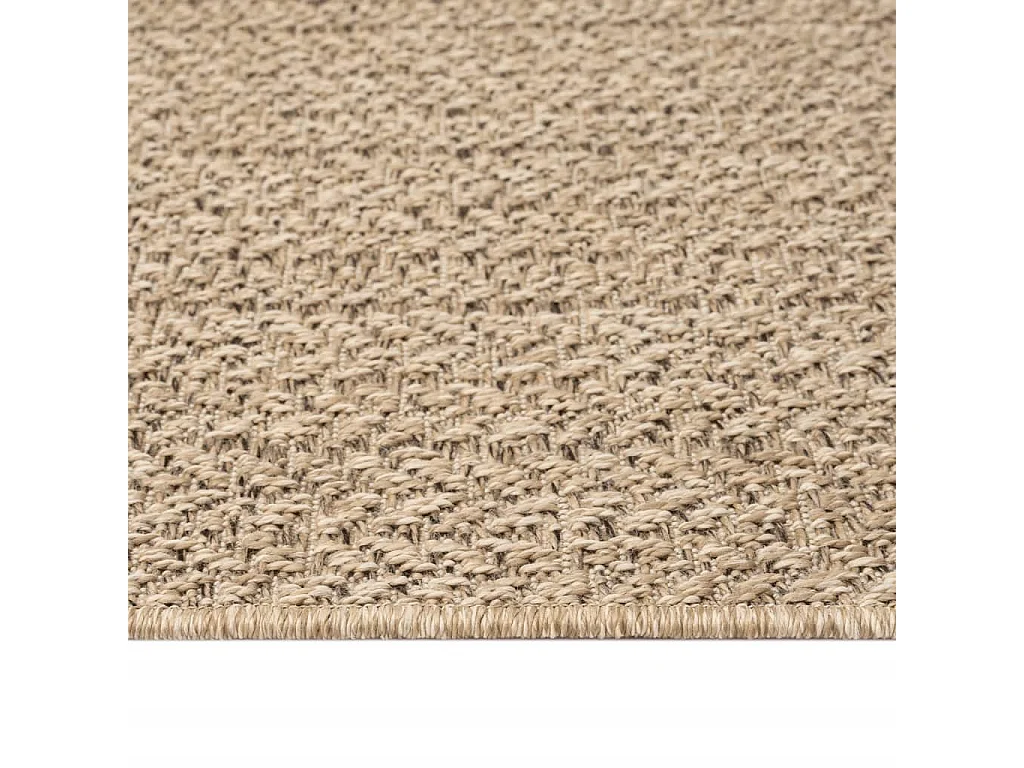 Tapete ZIZUR 60x110 cm aspeto de juta interior e exterior