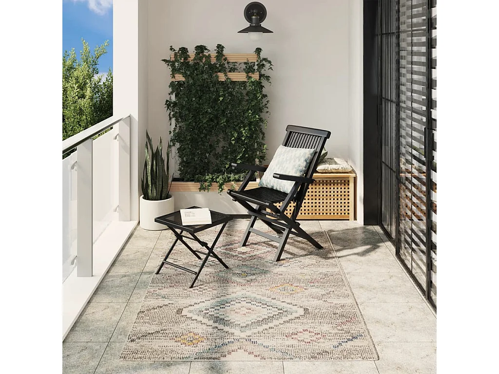 Tapete de interior e exterior design vintage ARBIZU 140x200 cm