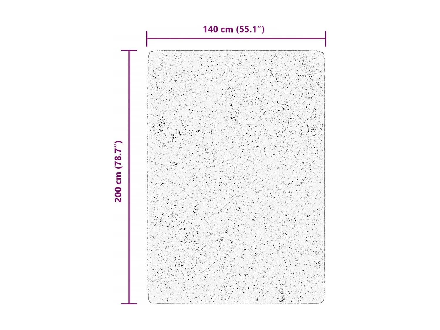 Tapete de interior e exterior design vintage ARBIZU 140x200 cm