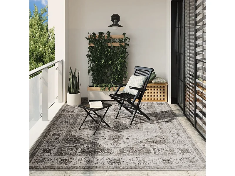 Tapete de interior e exterior design vintage ARBIZU 240x340 cm