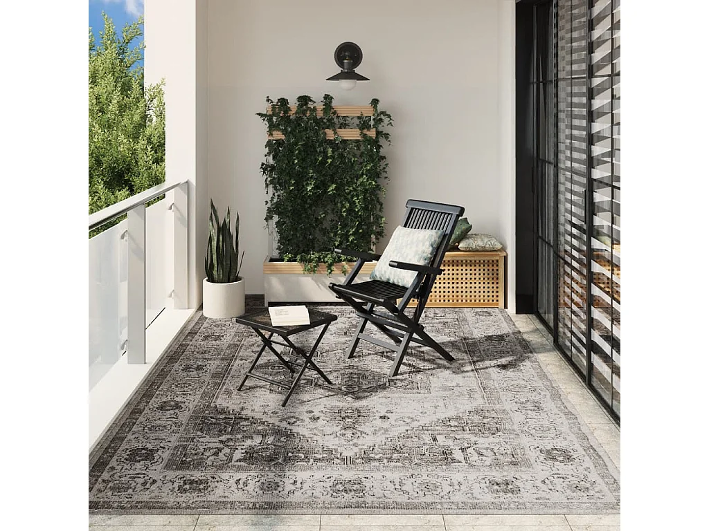 Tapete de interior e exterior design vintage ARBIZU 240x340 cm