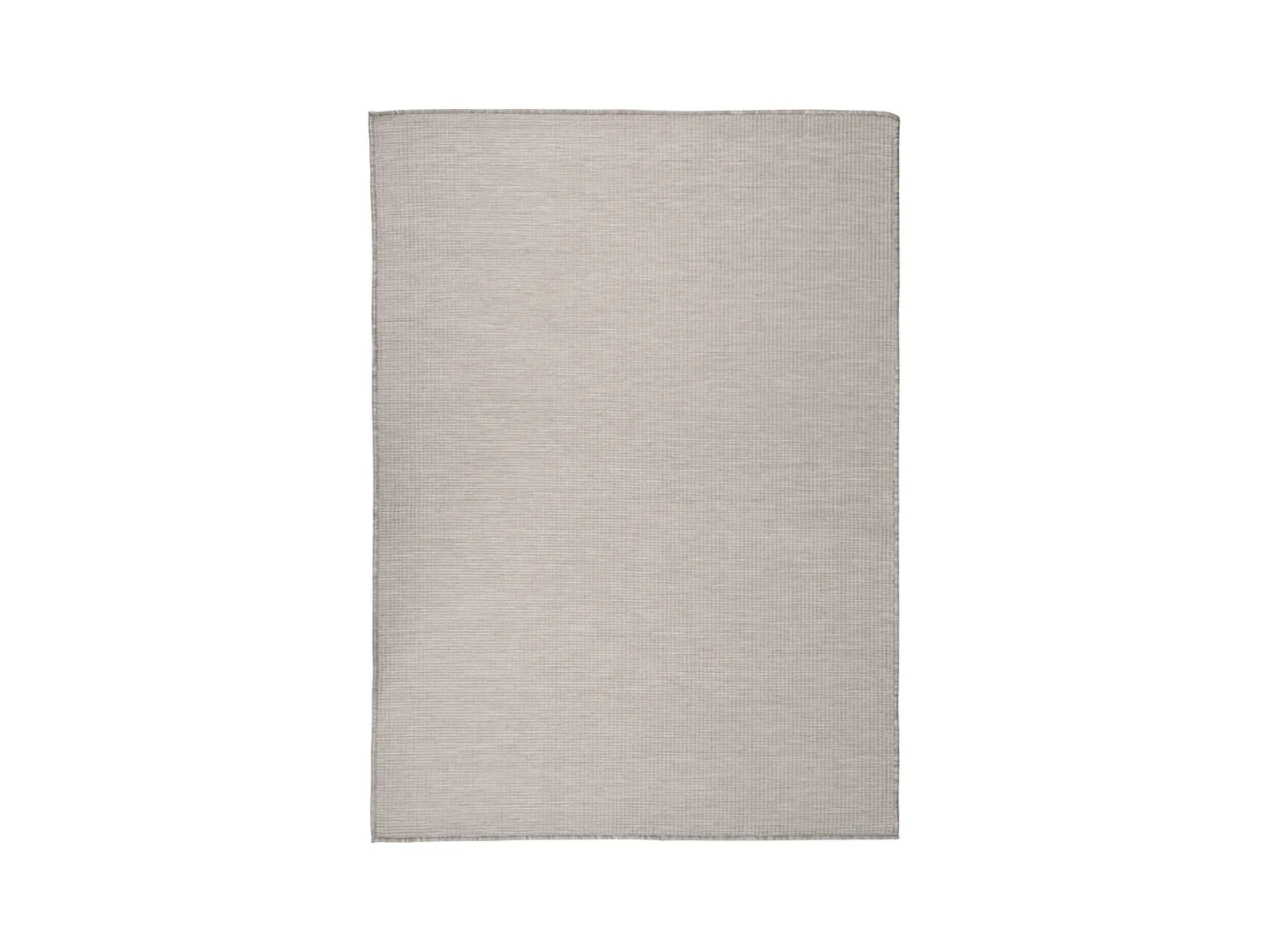 Tapis à tissage plat d'extérieur 200x280 cm taupe