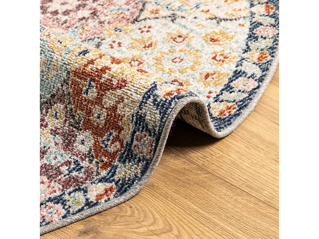 Tapis intérieur extérieur design vintage ø 120 cm