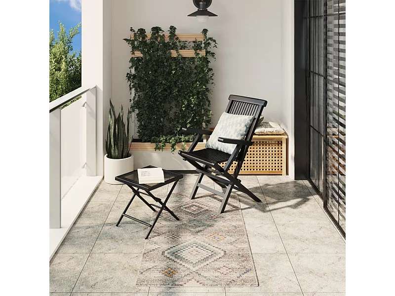 Alfombra de interior/exterior diseño vintage ARBIZU 80x150 cm