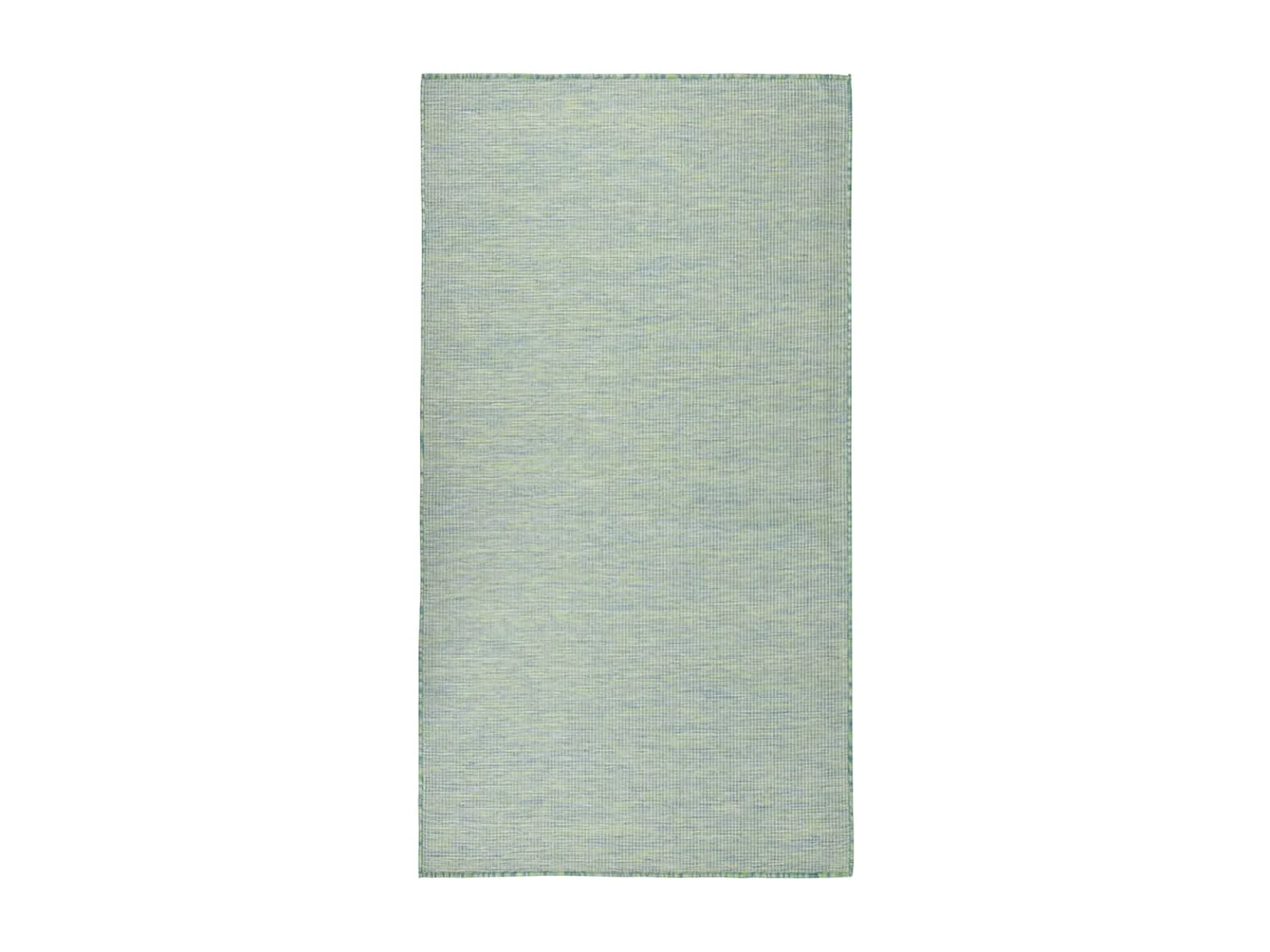 Tapis à tissage plat d'extérieur 80x150 cm turquoise