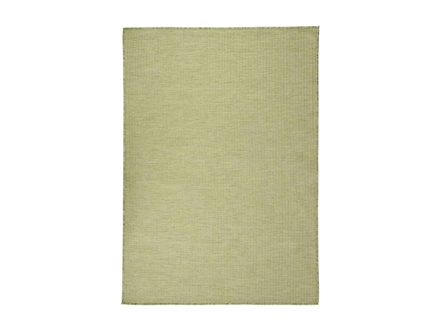 Tapis à tissage plat d'extérieur 200x280 cm vert