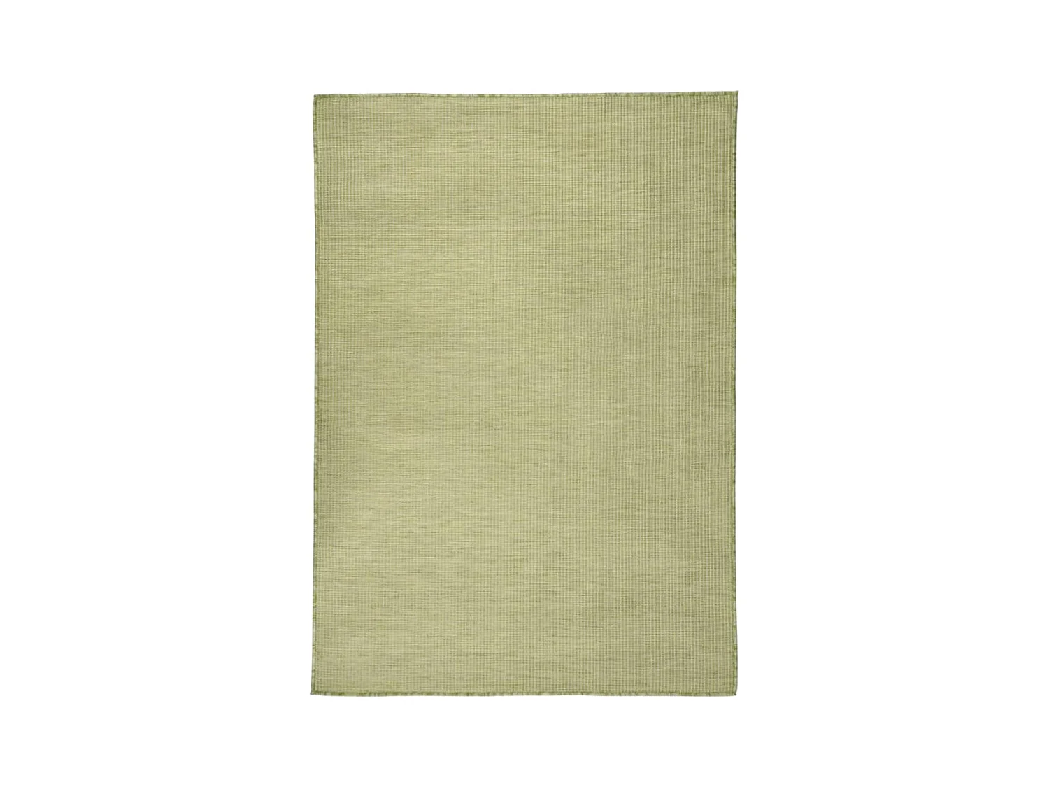 Tapis à tissage plat d'extérieur 160x230 cm vert