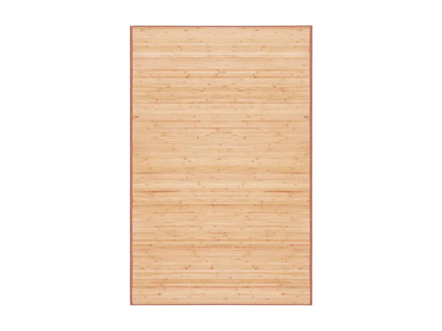Tapis en bambou 100x160 cm marron