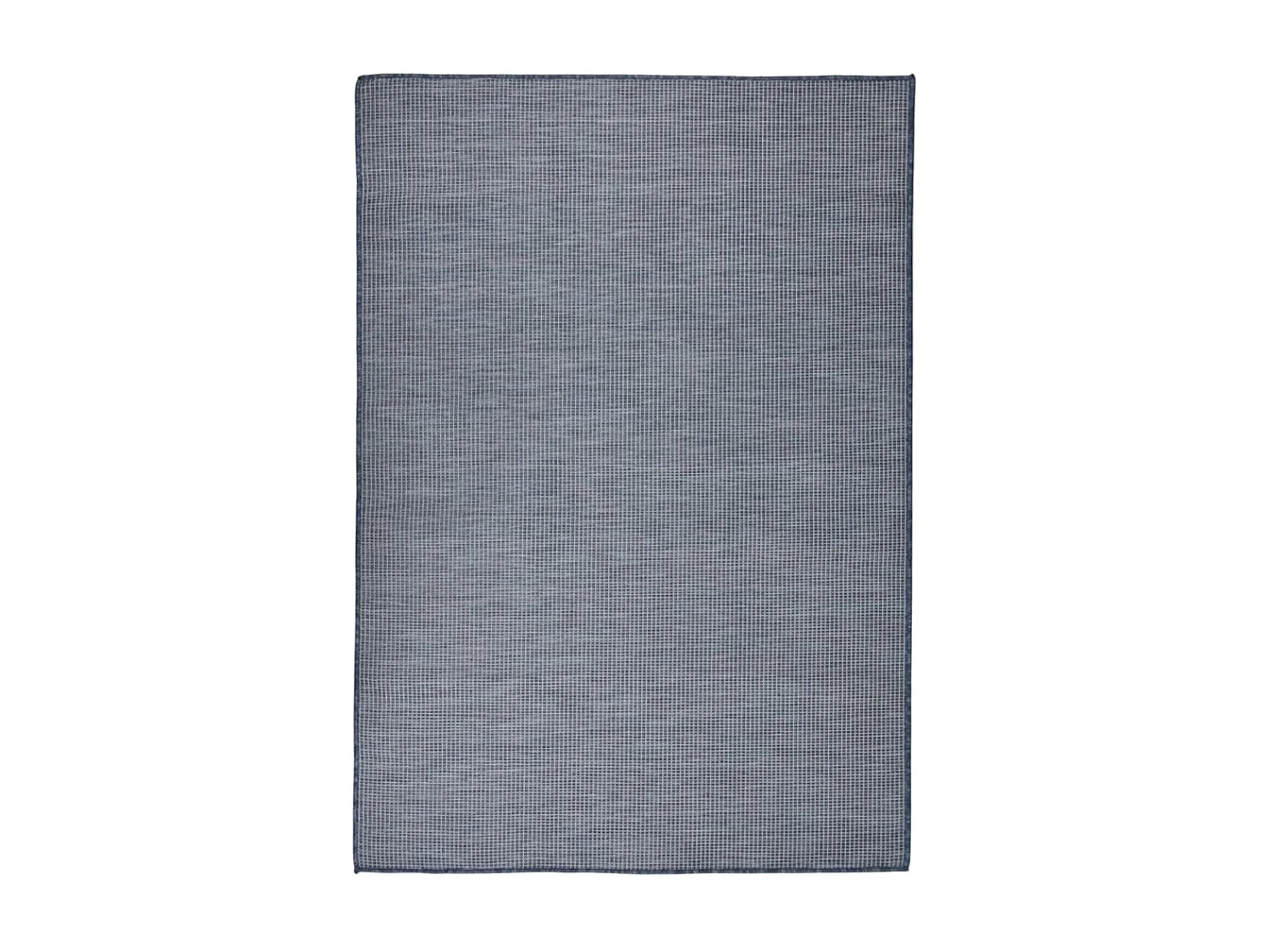 Tapis à tissage plat d'extérieur 160x230 cm bleu