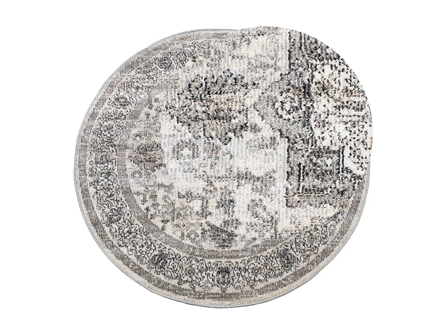 Alfombra de interior/exterior diseño vintage ARBIZU Ø 120 cm