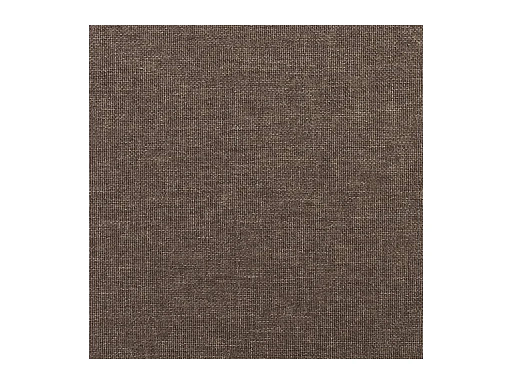 Canapé-lit à 2 places avec deux oreillers taupe tissu