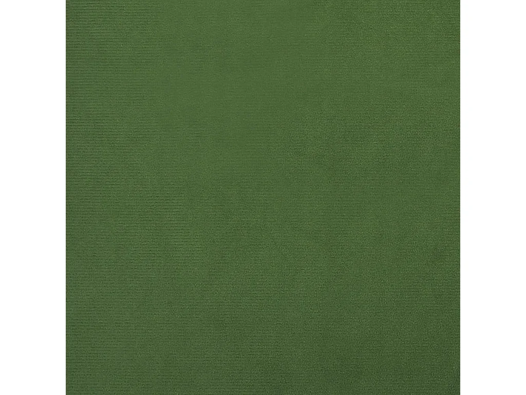 Canapé-lit à 2 places avec deux oreillers Vert foncé Velours