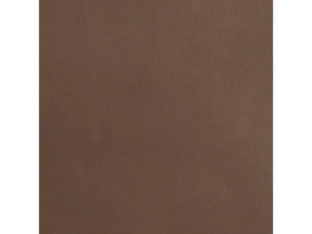 Canapé-lit 2 places marron similicuir