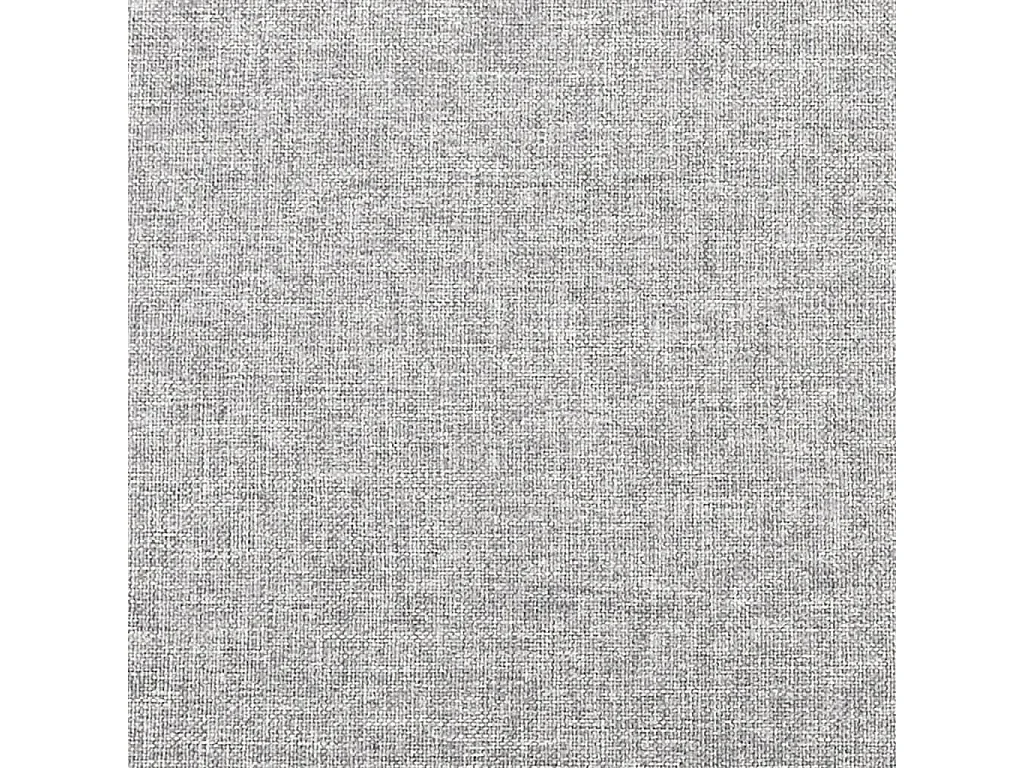 Canapé-lit à 2 places avec deux oreillers gris clair tissu