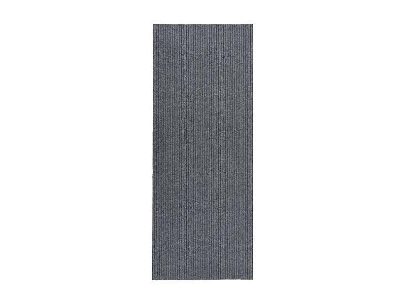 Alfombra de pasillo atrapa suciedad 100x300 cm gris