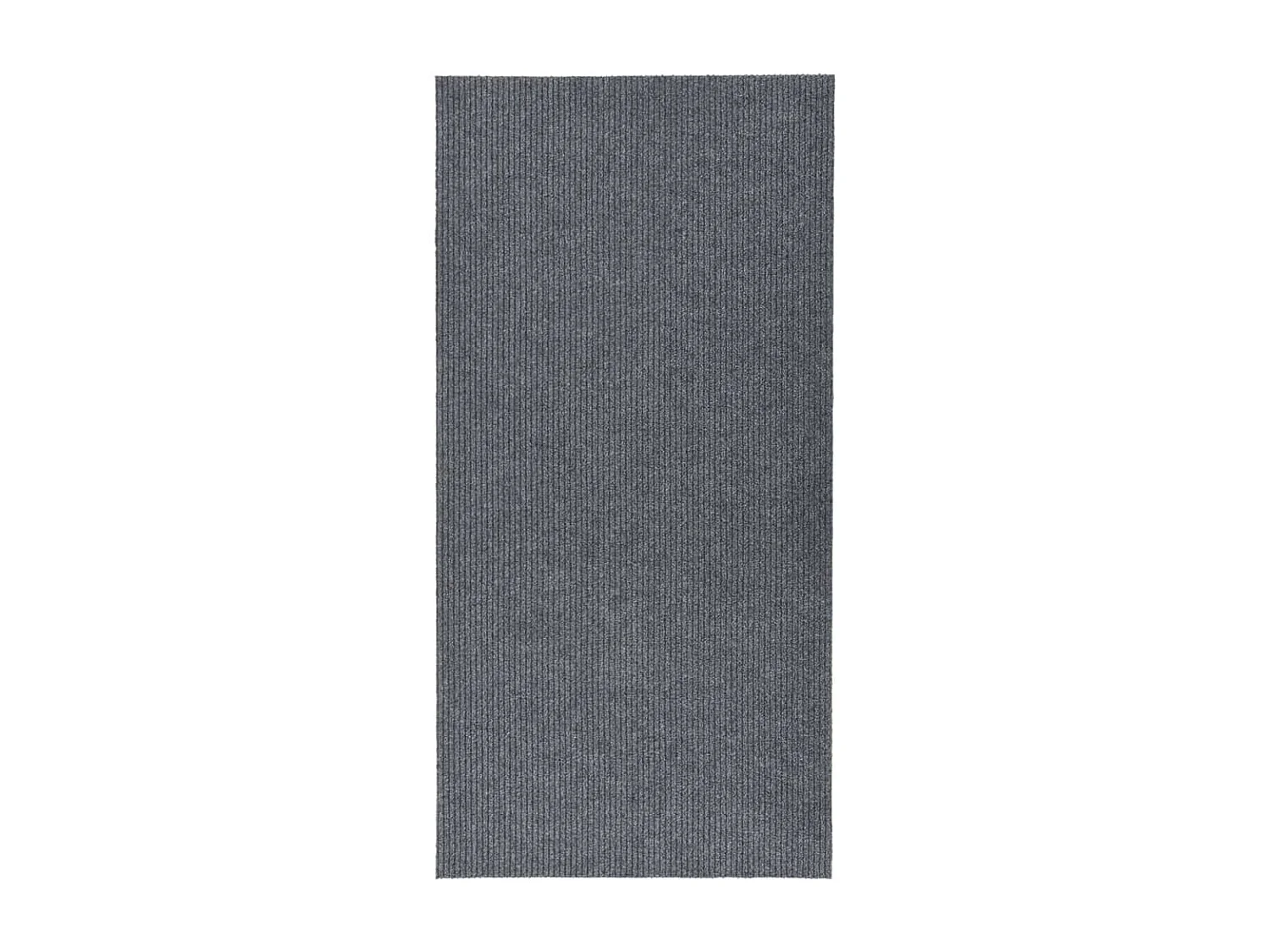 Alfombra de pasillo atrapa suciedad 100x200 cm gris